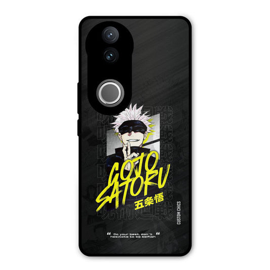 Gojo Sataru iQOO Z10R Mobile Back Cover - Anime PrintShield Case