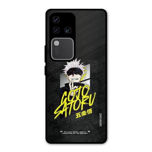 Gojo Sataru Vivo V30 Pro Mobile Back Cover - Anime PrintShield Case