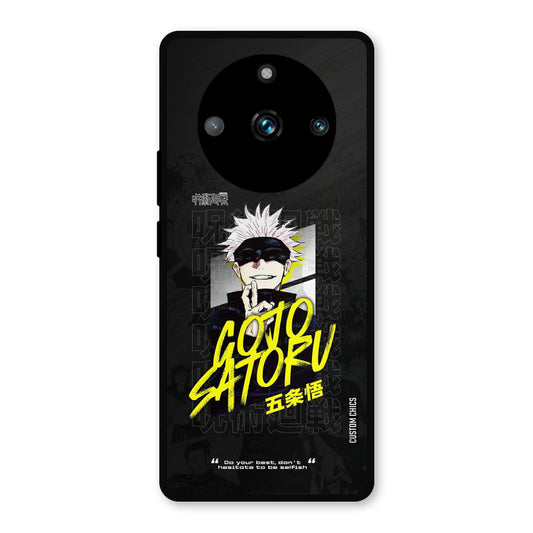 Gojo Sataru Realme 11 Pro Plus Mobile Back Cover - Anime PrintShield Case