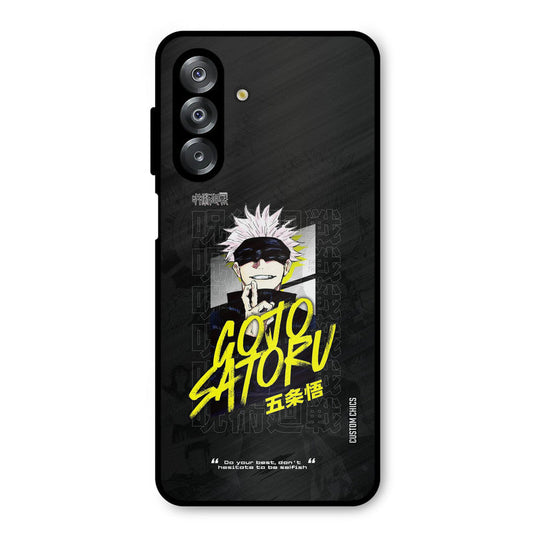 Gojo Sataru Samsung Galaxy A17 Mobile Back Cover - Anime PrintShield Case