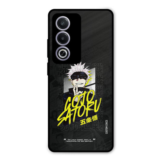 Gojo Sataru Oppo K12x Mobile Back Cover - Anime PrintShield Case