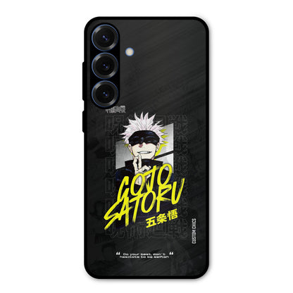 Gojo Sataru Samsung Galaxy S25 Mobile Back Cover - Anime PrintShield Case