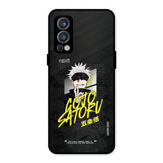 Gojo Sataru OnePlus Nord 2 5G Mobile Back Cover - Anime PrintShield Case