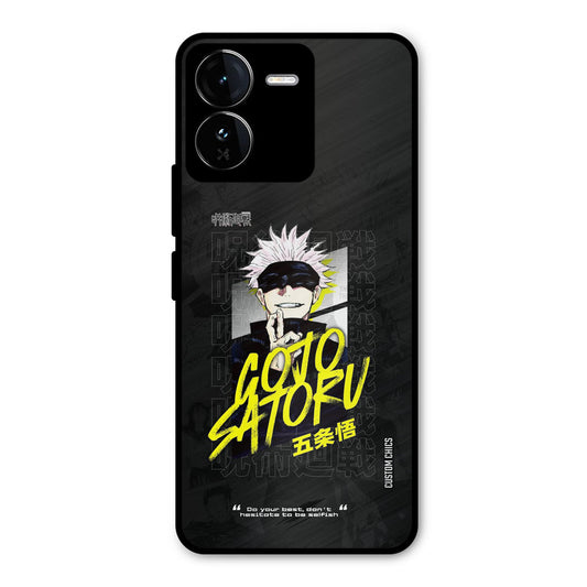 Gojo Sataru iQOO Z9 Mobile Back Cover - Anime PrintShield Case