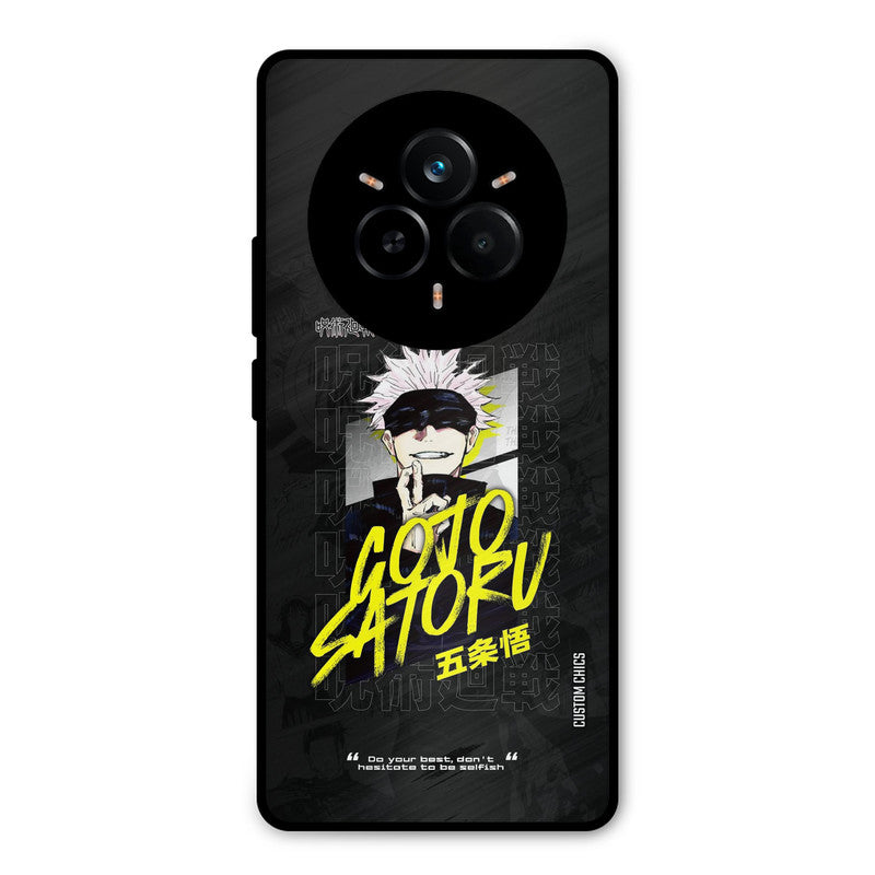 Gojo Sataru Realme 14 Pro Plus Mobile Back Cover - Anime PrintShield Case