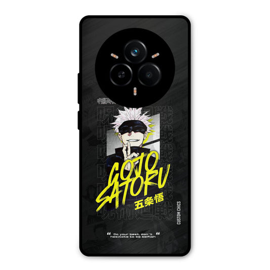 Gojo Sataru Realme 14 Pro Plus Mobile Back Cover - Anime PrintShield Case