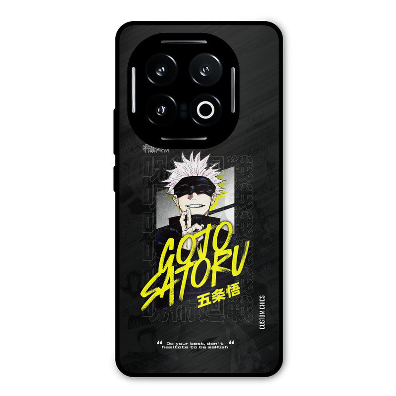 Gojo Sataru iQOO 13 Mobile Back Cover - Anime PrintShield Case