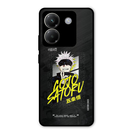 Gojo Sataru Poco M7 Pro Mobile Back Cover - Anime PrintShield Case