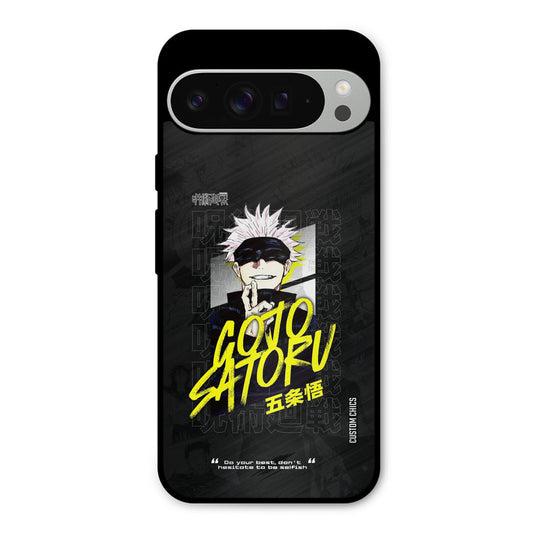 Gojo Sataru Google Pixel 9 Pro XL Mobile Back Cover - Anime PrintShield Case