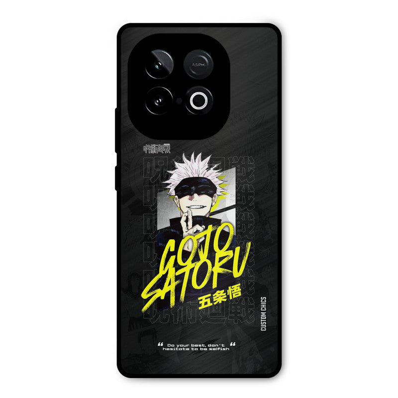 Gojo Sataru iQOO Neo 10 Mobile Back Cover - Anime PrintShield Case