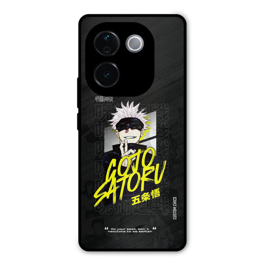 Gojo Sataru iQOO Z9s Pro Mobile Back Cover - Anime PrintShield Case