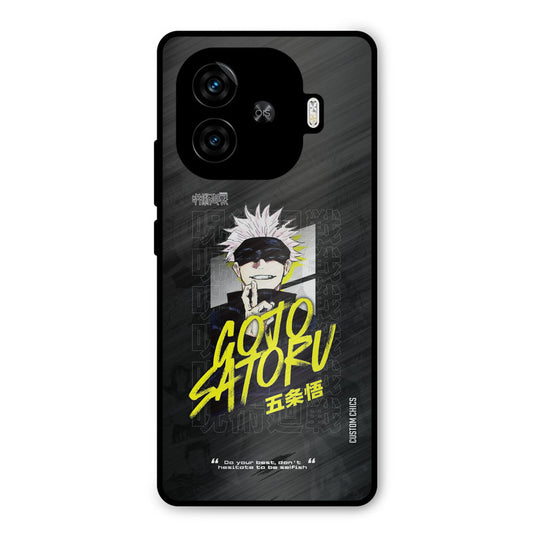 Gojo Sataru iQoo Neo 10R Mobile Back Cover - Anime PrintShield Case