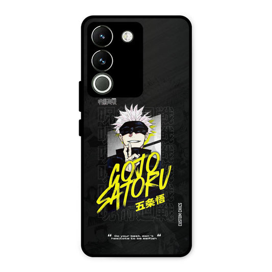 Gojo Sataru Vivo Y200 Mobile Back Cover - Anime PrintShield Case