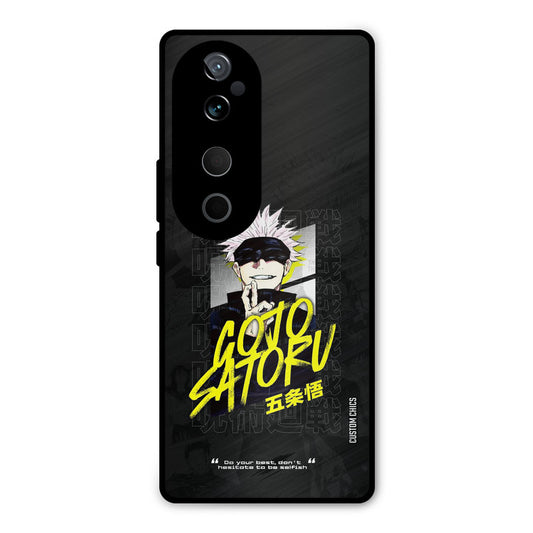 Gojo Sataru Vivo V40 Mobile Back Cover - Anime PrintShield Case
