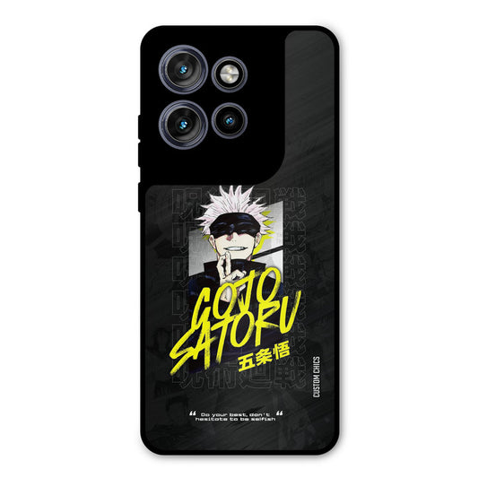 Gojo Sataru Motorola Edge 50 Neo Mobile Back Cover - Anime PrintShield Case
