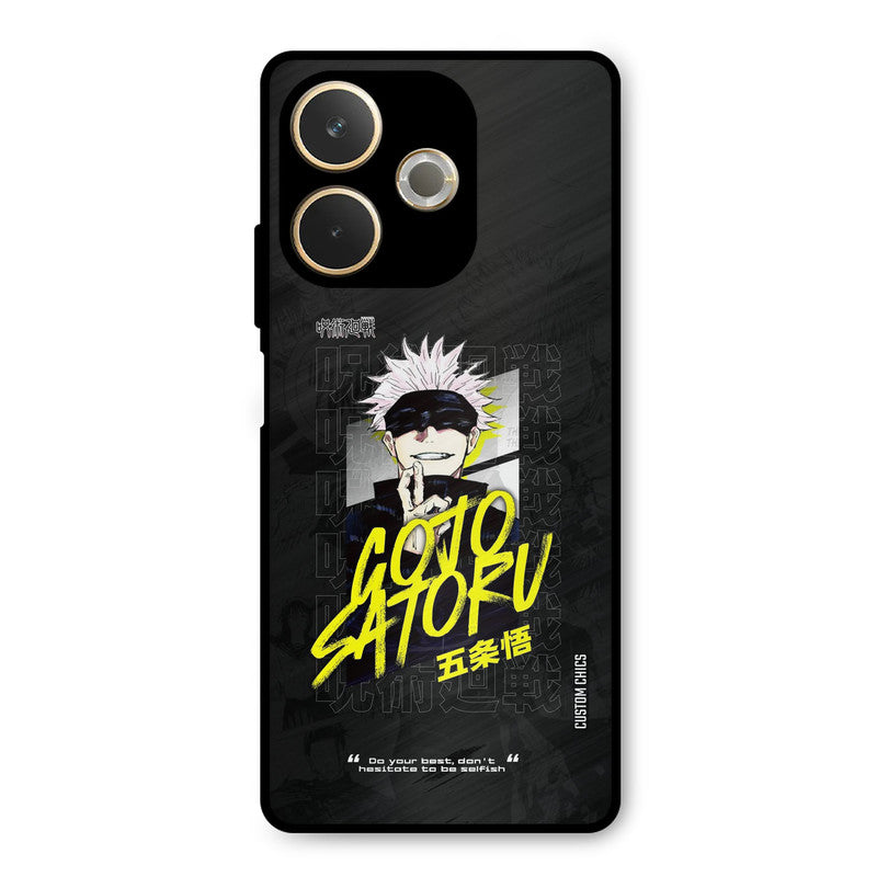Gojo Sataru Oppo A5 Pro Mobile Back Cover - Anime PrintShield Case