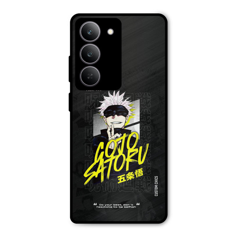 Gojo Sataru Realme 14x Mobile Back Cover - Anime PrintShield Case
