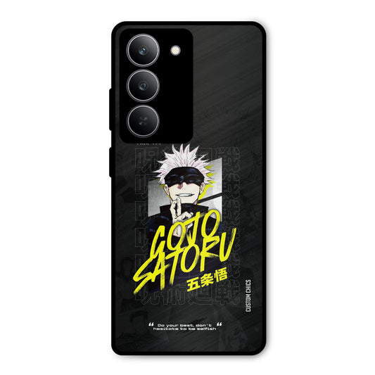 Gojo Sataru Realme 14x Mobile Back Cover - Anime PrintShield Case