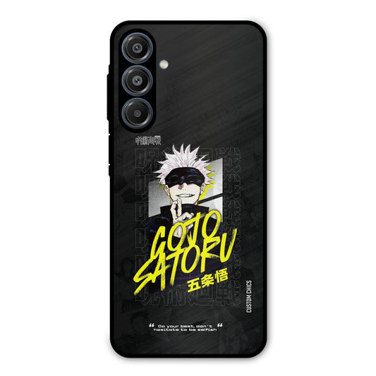 Gojo Sataru Samsung Galaxy A16 5G Mobile Back Cover - Anime PrintShield Case