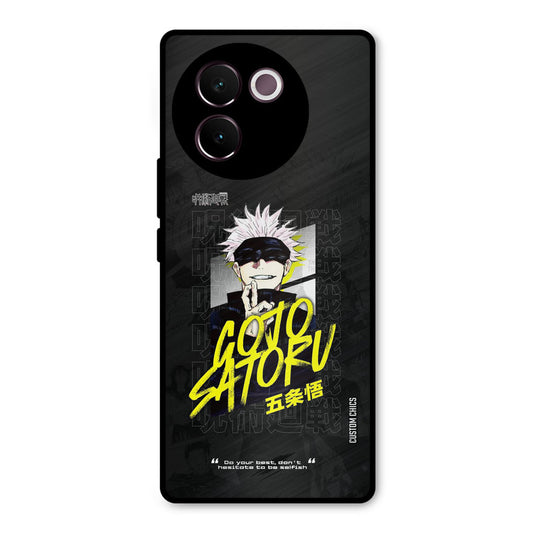 Gojo Sataru Vivo V30e Mobile Back Cover - Anime PrintShield Case