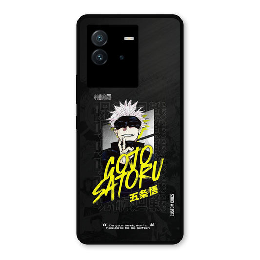 Gojo Sataru iQoo Neo 6 Mobile Back Cover - Anime PrintShield Case