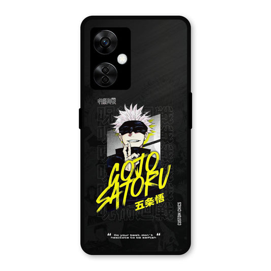 Gojo Sataru OnePlus Nord CE 3 Lite Mobile Back Cover - Anime PrintShield Case