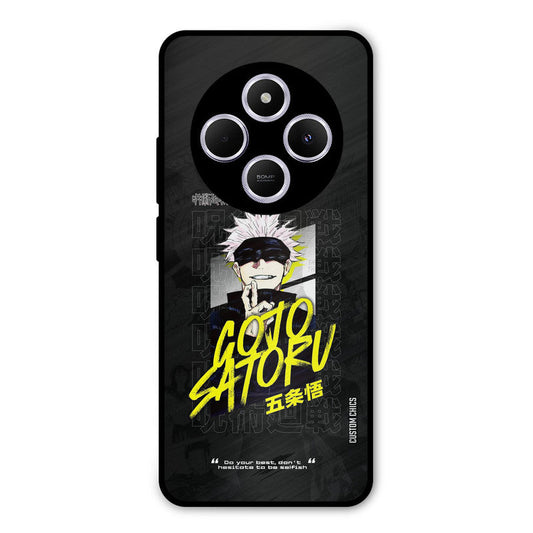 Gojo Sataru Poco M7 Mobile Back Cover - Anime PrintShield Case
