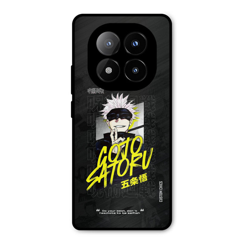 Gojo Sataru Redmi Note 14 Pro Plus 5G Mobile Back Cover - Anime PrintShield Case