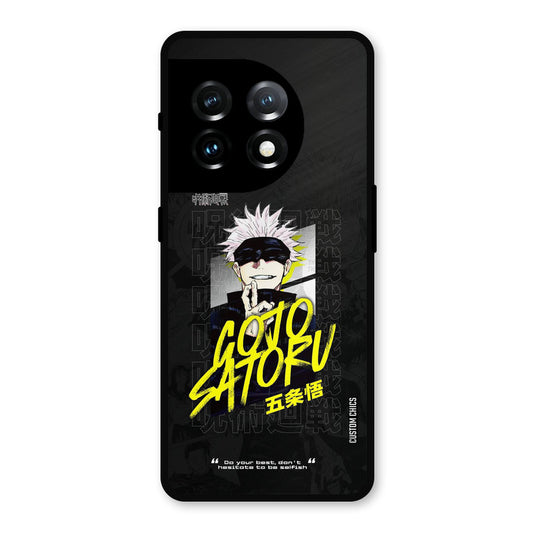 Gojo Sataru OnePlus 11 Mobile Back Cover - Anime PrintShield Case