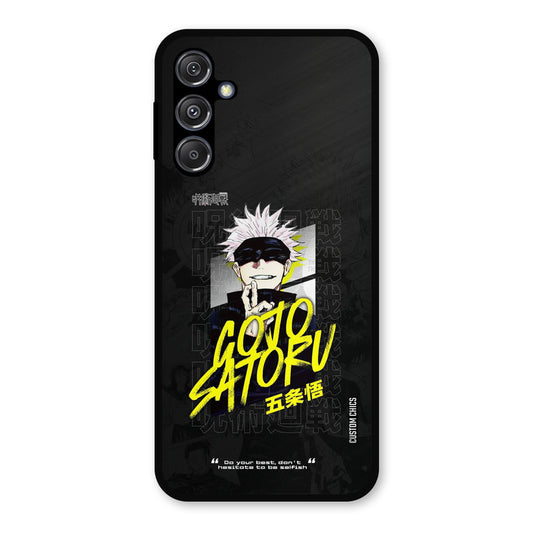 Gojo Sataru Samsung Galaxy M34 5G Mobile Back Cover - Anime PrintShield Case