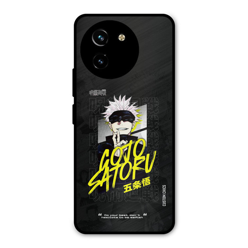 Gojo Sataru Vivo Y200i Mobile Back Cover - Anime PrintShield Case