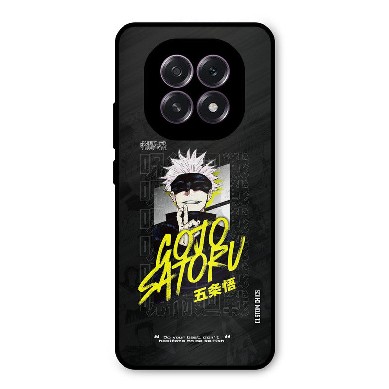 Gojo Sataru Oppo F29 Mobile Back Cover - Anime PrintShield Case
