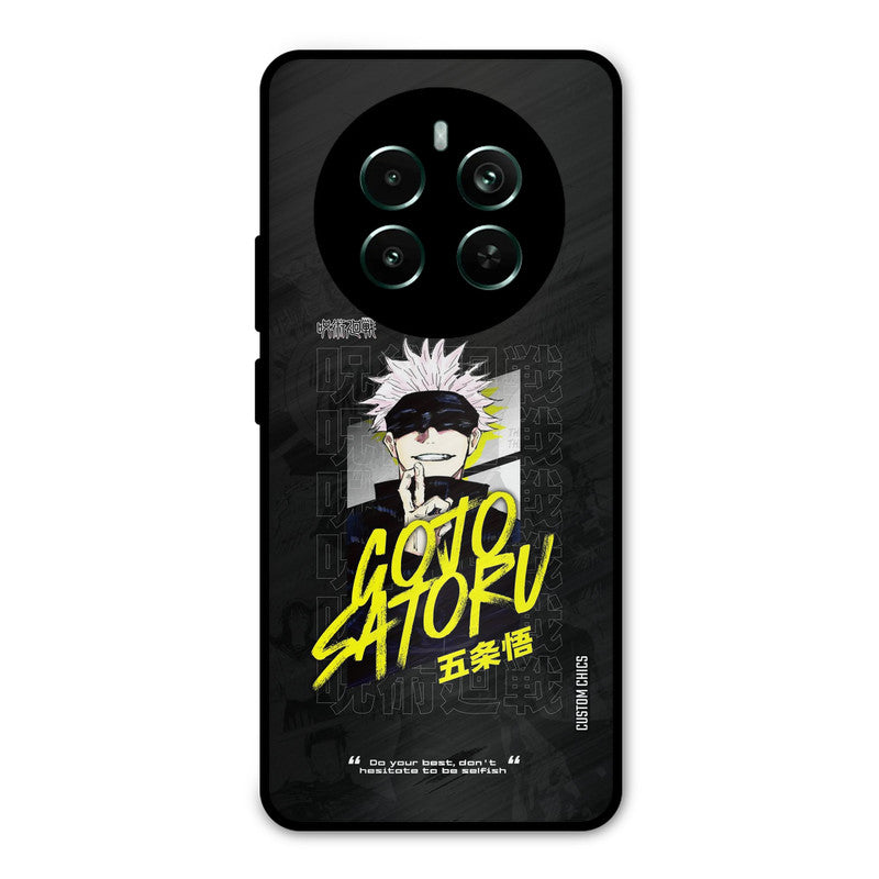 Gojo Sataru Realme 12 Plus Mobile Back Cover - Anime PrintShield Case