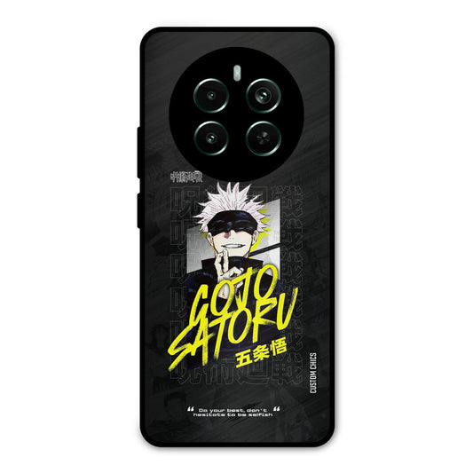 Gojo Sataru Realme 12 Plus Mobile Back Cover - Anime PrintShield Case