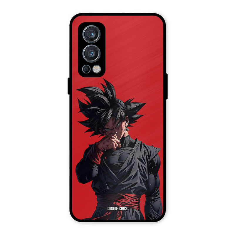 Goku Black OnePlus Nord 2 5G Mobile Back Cover - Anime PrintShield Case