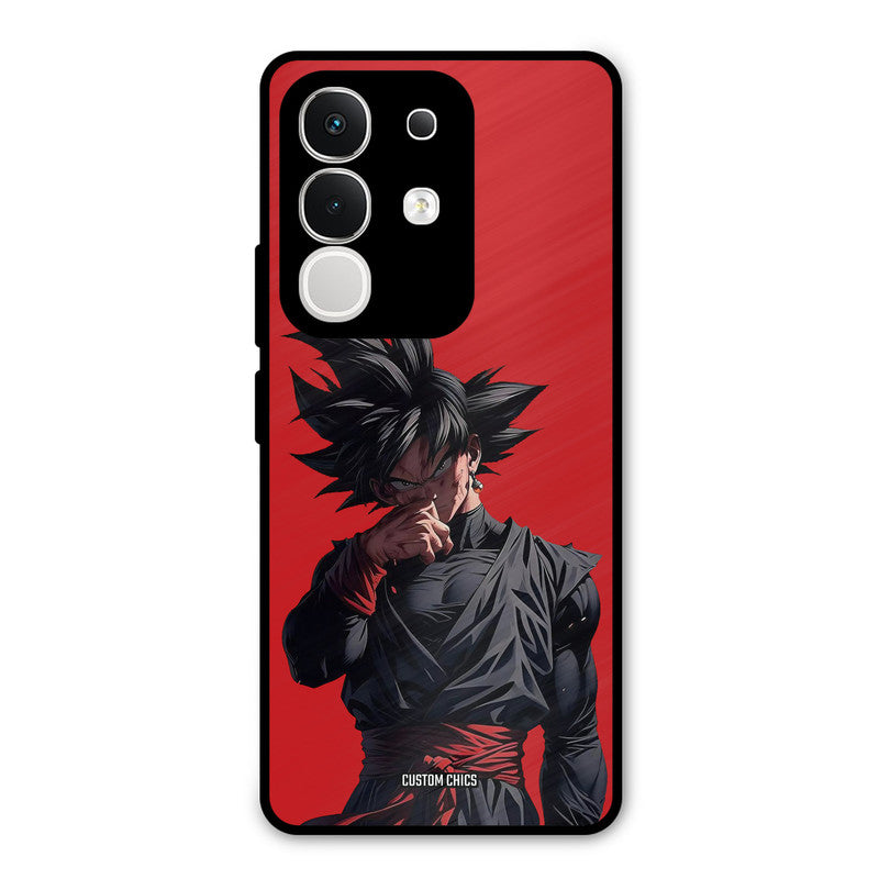 Goku Black Vivo T4x Mobile Back Cover - Anime PrintShield Case
