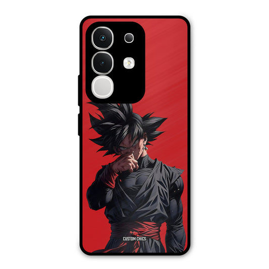 Goku Black Vivo T4x Mobile Back Cover - Anime PrintShield Case
