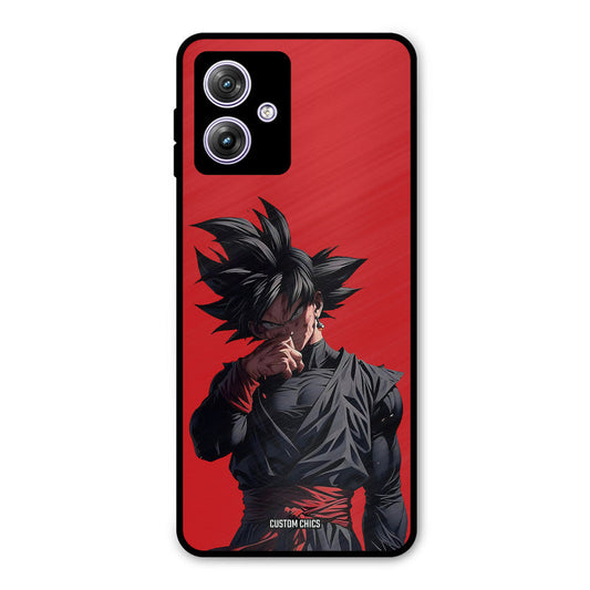 Goku Black Moto G54 Mobile Back Cover - Anime PrintShield Case