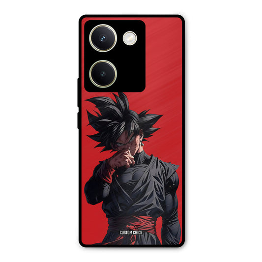 Goku Black Vivo Y200 Pro Mobile Back Cover - Anime PrintShield Case