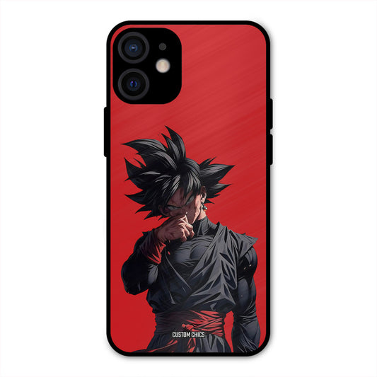 Goku Black iPhone 12 Mini Mobile Back Cover - Anime PrintShield Case