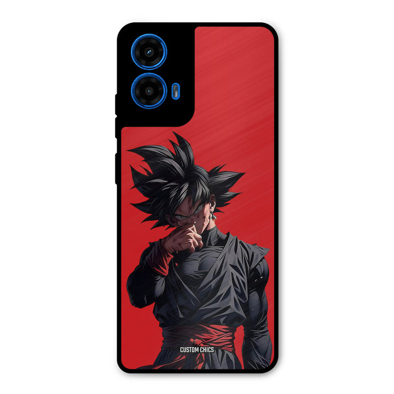 Goku Black Moto G45 Mobile Back Cover - Anime PrintShield Case