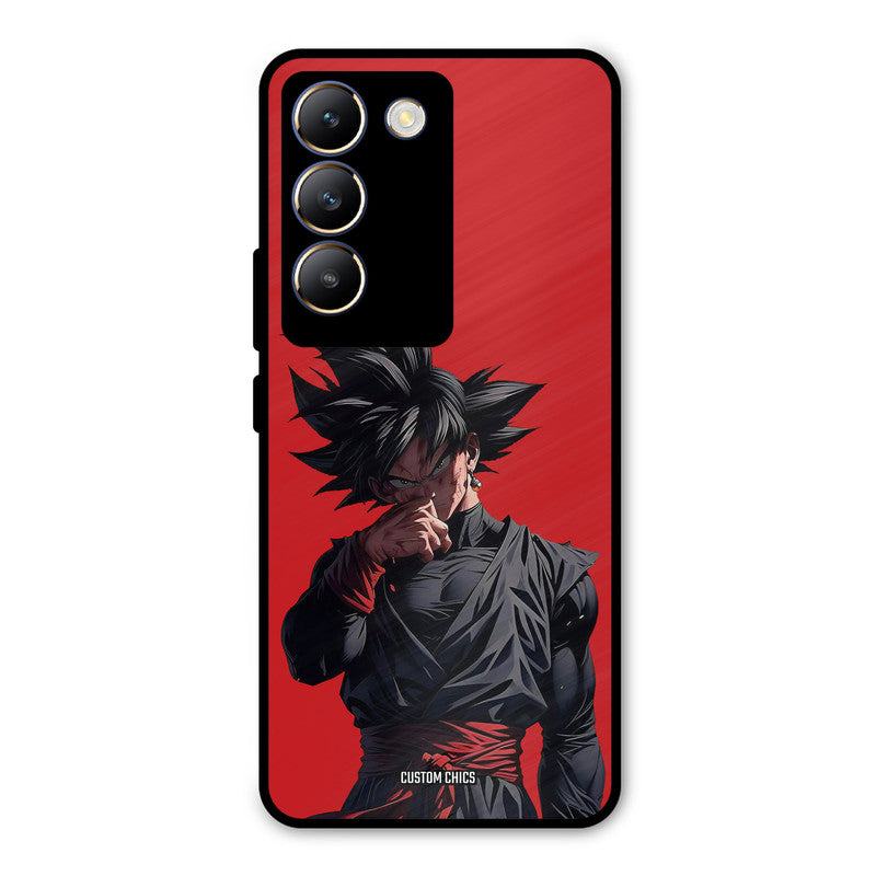 Goku Black Vivo Y200e Mobile Back Cover - Anime PrintShield Case