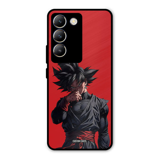 Goku Black Vivo Y200e Mobile Back Cover - Anime PrintShield Case