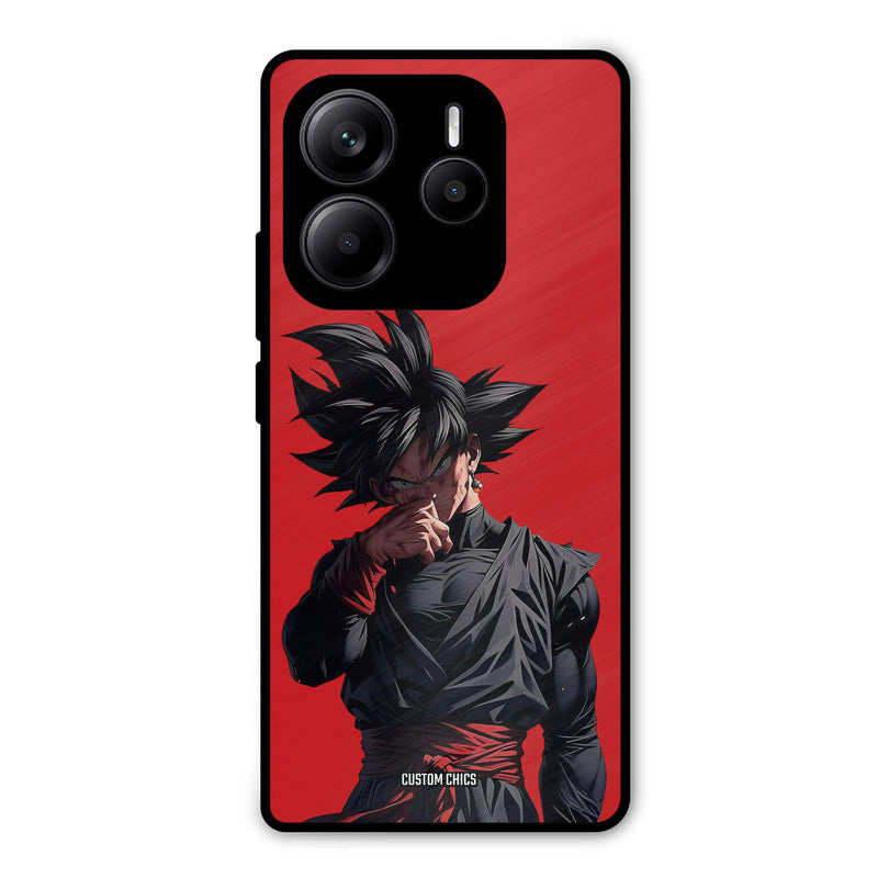 Goku Black Redmi Note 14 Mobile Back Cover - Anime PrintShield Case