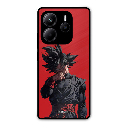 Goku Black Redmi Note 14 Mobile Back Cover - Anime PrintShield Case