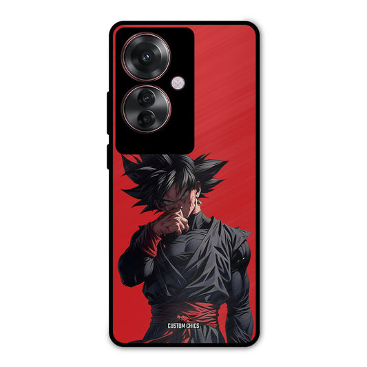 Goku Black Oppo F25 Pro Mobile Back Cover - Anime PrintShield Case