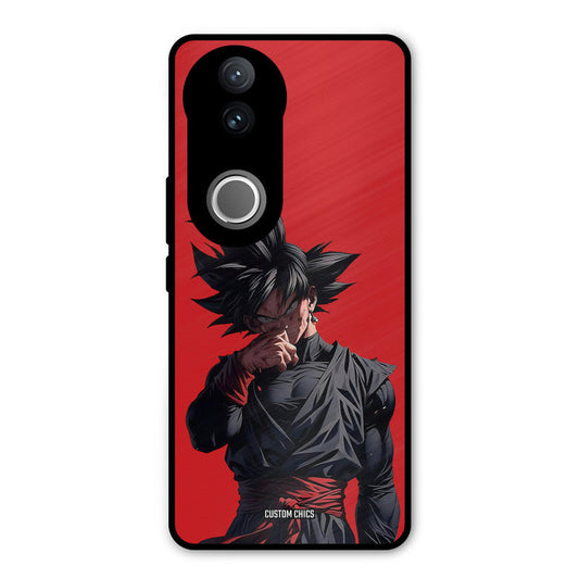 Goku Black iQOO Z10R Mobile Back Cover - Anime PrintShield Case