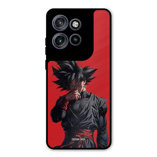 Goku Black Motorola Edge 50 Neo Mobile Back Cover - Anime PrintShield Case