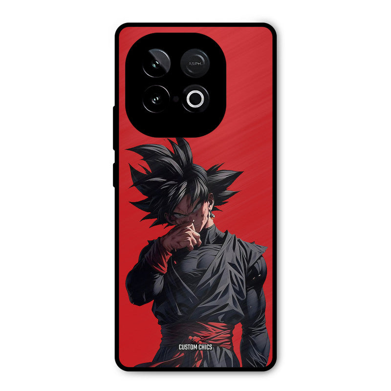 Goku Black iQOO Neo 10 Mobile Back Cover - Anime PrintShield Case