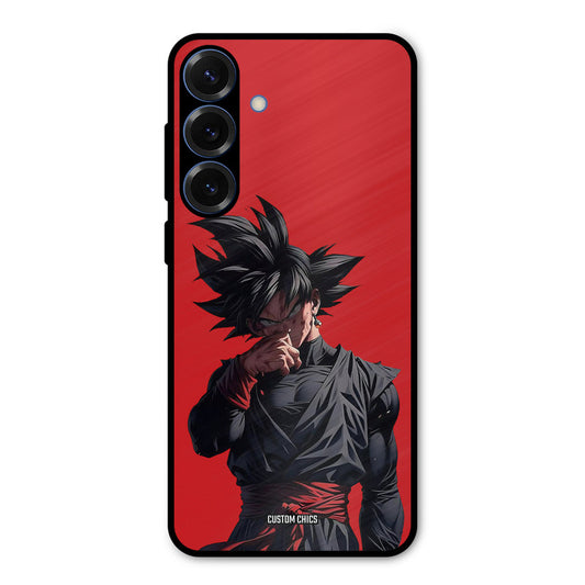 Goku Black Samsung Galaxy S25 Mobile Back Cover - Anime PrintShield Case